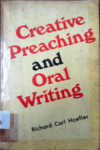 Creative Preaching and Oral Writing