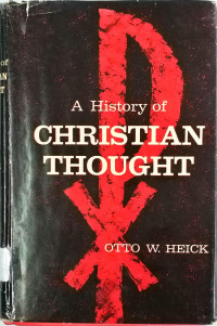 A History of Christian Tought