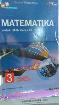 Matematika: Untuk SMA Kelas XII