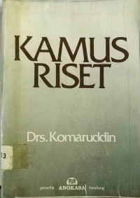 Kamus Riset