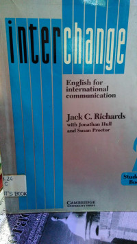 Interchange: English For International Communication