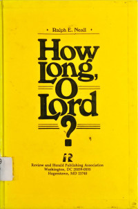 How long O Lord?