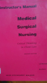 Instructor's Manual Medical Surgical Nursing