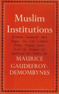 Muslim Institutions