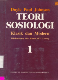 Teori Sosiologi Klasik dan Modern