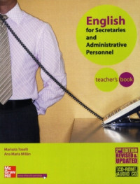 English for Secretaries and Administrative Personnel Teacher's Book