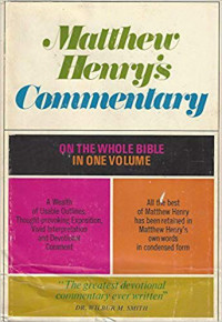 Commentary On The Whole Bible