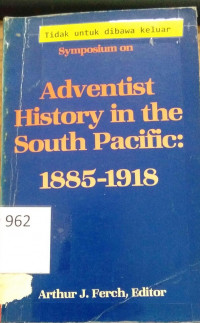 Adventist History In The South Pacific