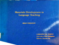 Materials Development in Laguange Teaching