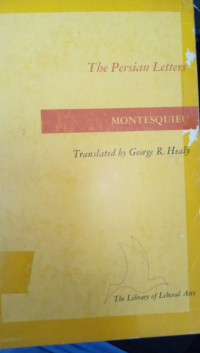 The Persian Letters: Montesquieu