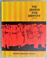 The search for identity: Modern American history