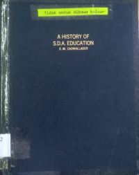 A History  Of S.D.A Education