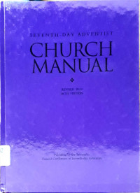 Seventh-Day Adventists Church Manual