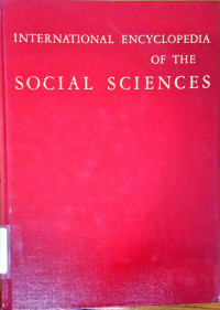 International Encyclopedia of The Social Sciences