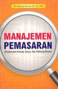 Manajemen Pemasaran