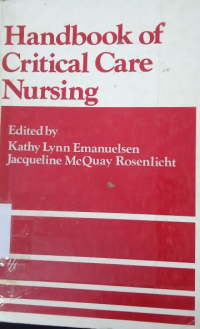 Handbook Of Critical Care Nursing