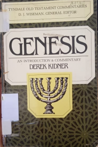 Genesis: An Introduction & Commentary Derek Kidner
