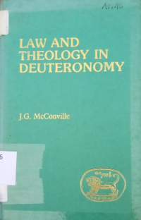 Law And Theology In Deutronomy