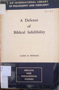 A Defense of Biblical Infallbility