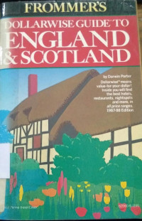 Frommers Dollarwise Guide To England & Scotland