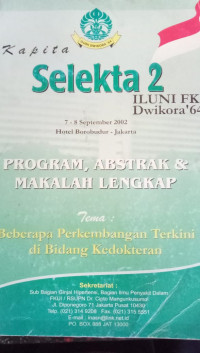 Kapita Selekta 2: Program, Abstrak & Makalah Lengkap