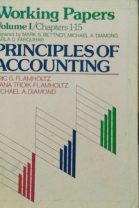 Principles of Accounting: Working Papers - VOLUME 1