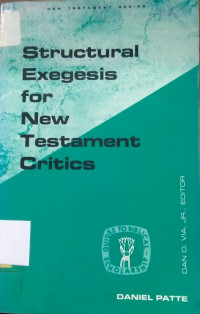 Structural Exegesis For New Testament