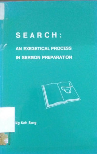 Search An Exegetical Process In Sermon Preparetion