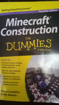 Minecraft Construction for Dummies A Wiley Brand