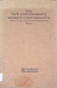 The New Englishman's Hebrew Concordance