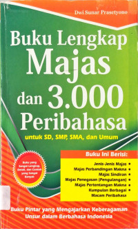 Buku Lengkap Majas dan 3.000 Peribahasa