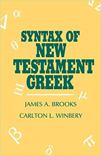 Syntax Of The New Testament Greek