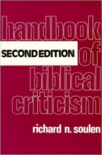 Handbook Of Biblical Criticsm