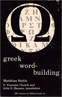 Greek Word-building