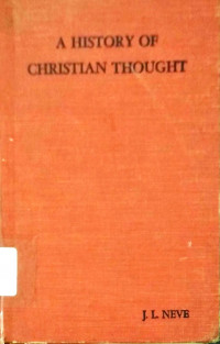 A History of Christian Thought