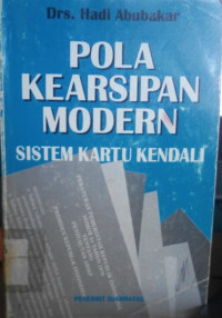 Pola Kearsipan Modern Sistem Kartu Kendali