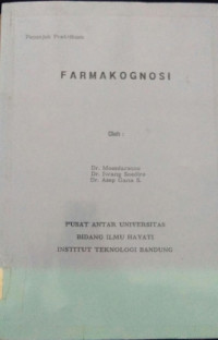 Petunjuk Praktikum Farmakognosi