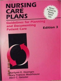 Nursing Care Plans: Guidelines for Planning and Documenting Patient