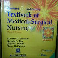 Burnner and Suddarth's Textbook of Medical Surgical Nursing Volume 2