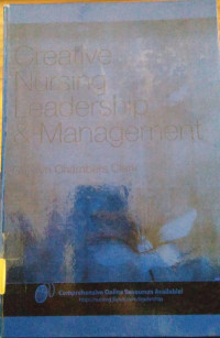 Creative Nursing Leadership And Management