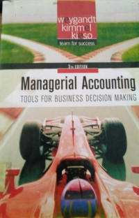 Manegerial Accounting: Tools For Business Decision Making