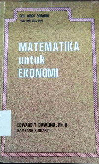 Matematika untuk Ekonomi