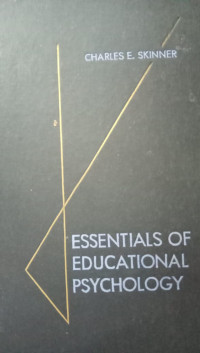 Essentials Of Educational Psyschology