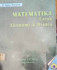 Matematika untuk Ekonomi & Bisnis