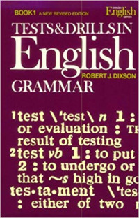 Tests And Drillsin English Grammar