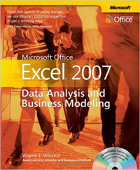 Microsoft Office Excel 2007 Data Analysis and Business Modeling