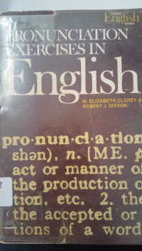 Pronunciation Exercises In English