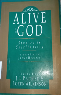 Alive To God: Studies in Spirituality