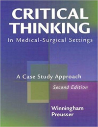 Critical Thinking in Medical-Surgical Settings