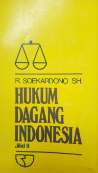 Hukum Dagang Indonesia Jilid II